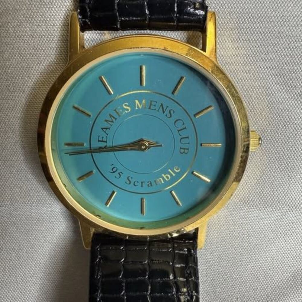 Watch-It Wrist Watch, New Battery, Reames Men’s Club ‘95 Scramble